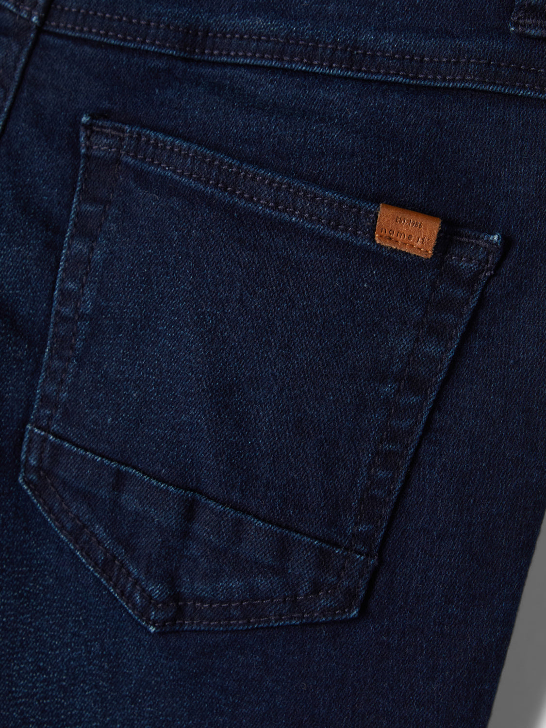 NKMSILAS Jeans - Dark Blue Denim